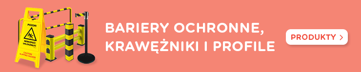 Bariery ochronne, krawężniki i profile