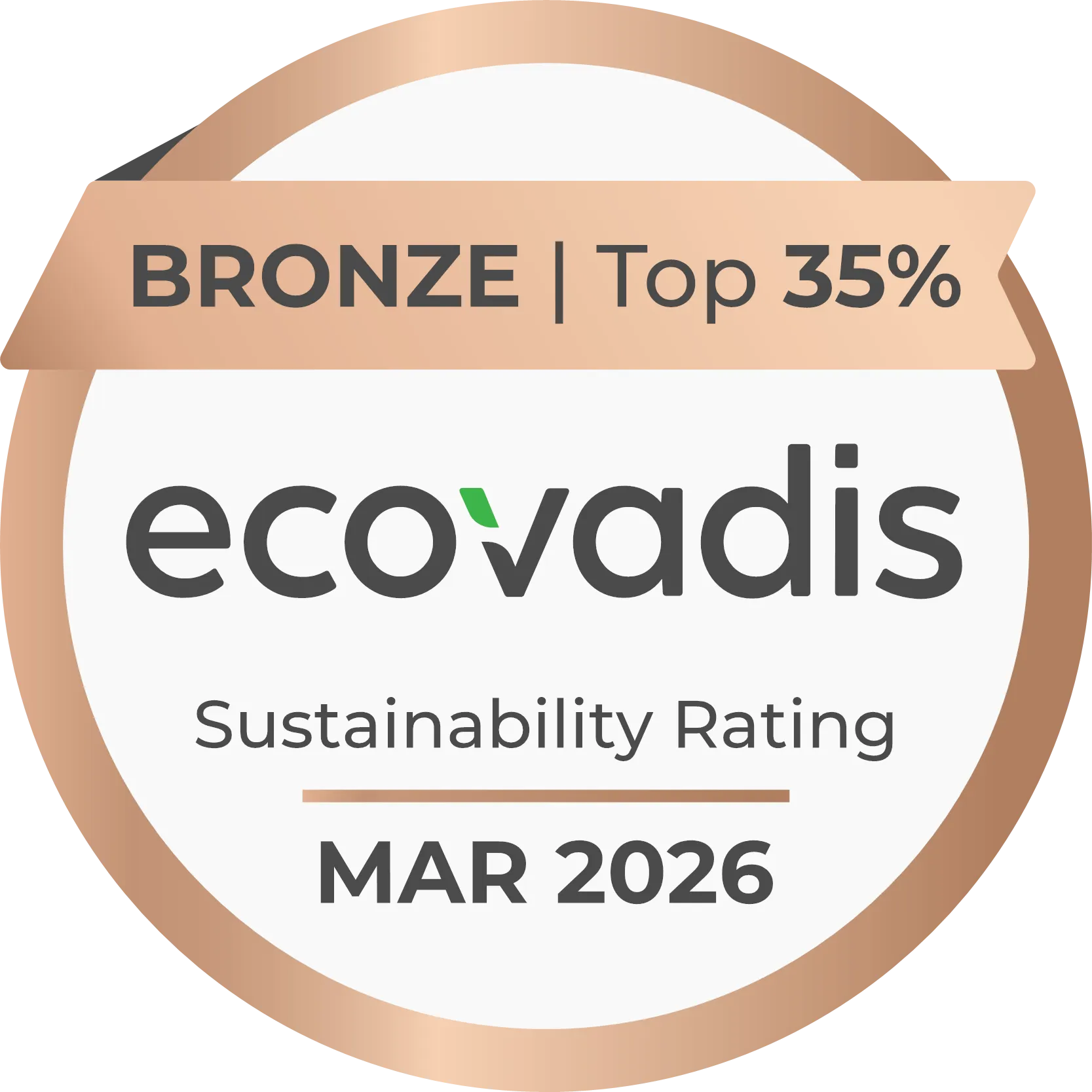 Brązowy medal EcoVadis