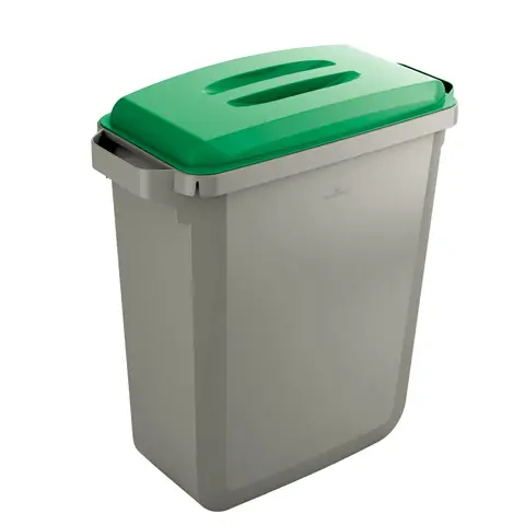 Pokrywa pojemnika na odpady, zielona