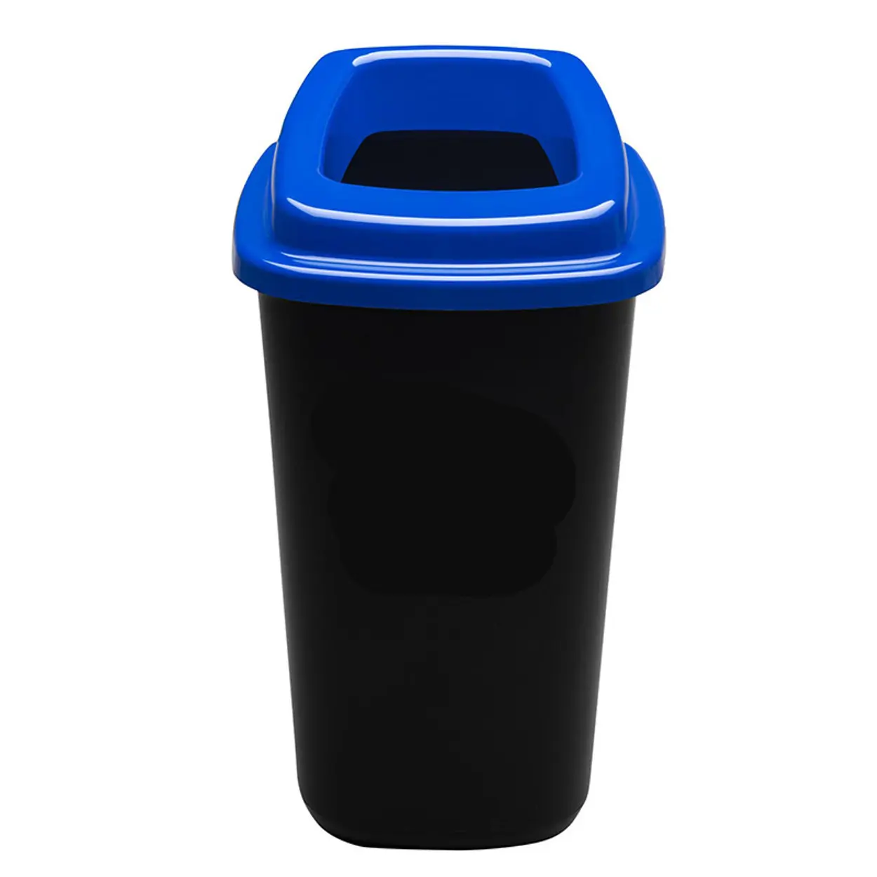 Plastikowy kosz do segregacji śmieci, 45 l, niebieski